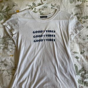Brandy Melville “Good Vibes” T-Shirt